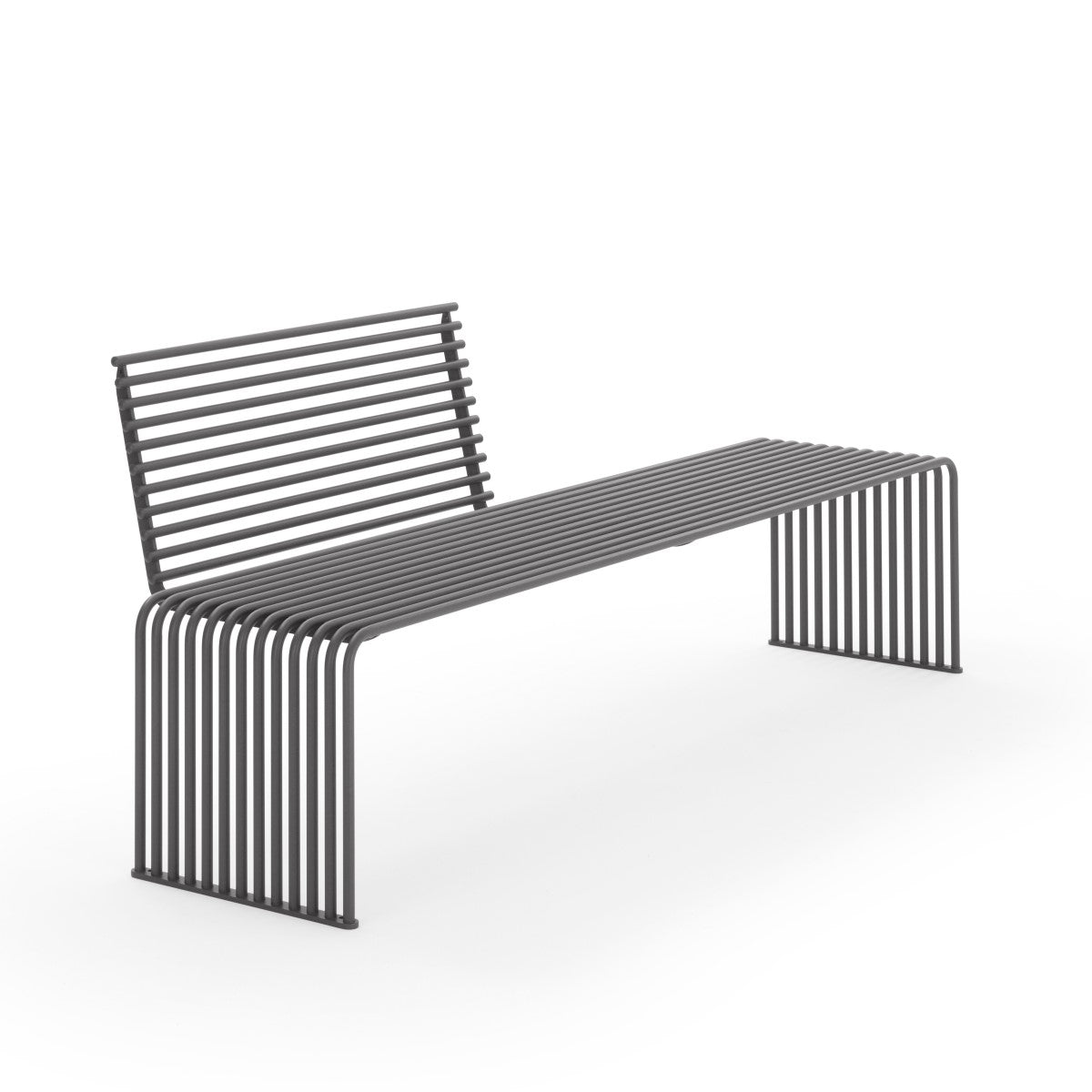 015 Outdoor Bench seat with Single Backrest Outerspace