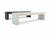 outdoor stone terrazzo bench seating street furniture 